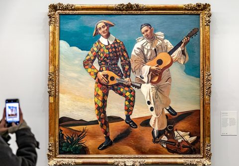 Arlequin et pierrot