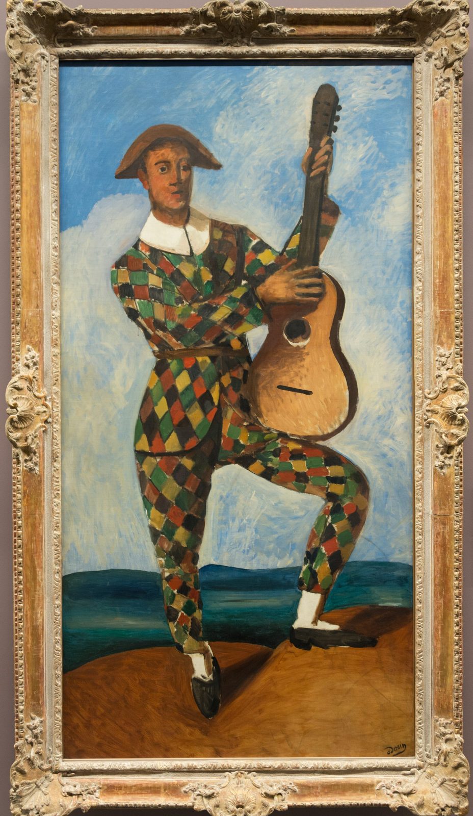Arlequin à la guitare
