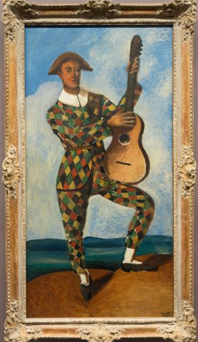Arlequin à la guitare