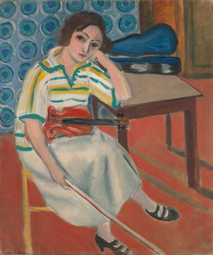 Femme au violon