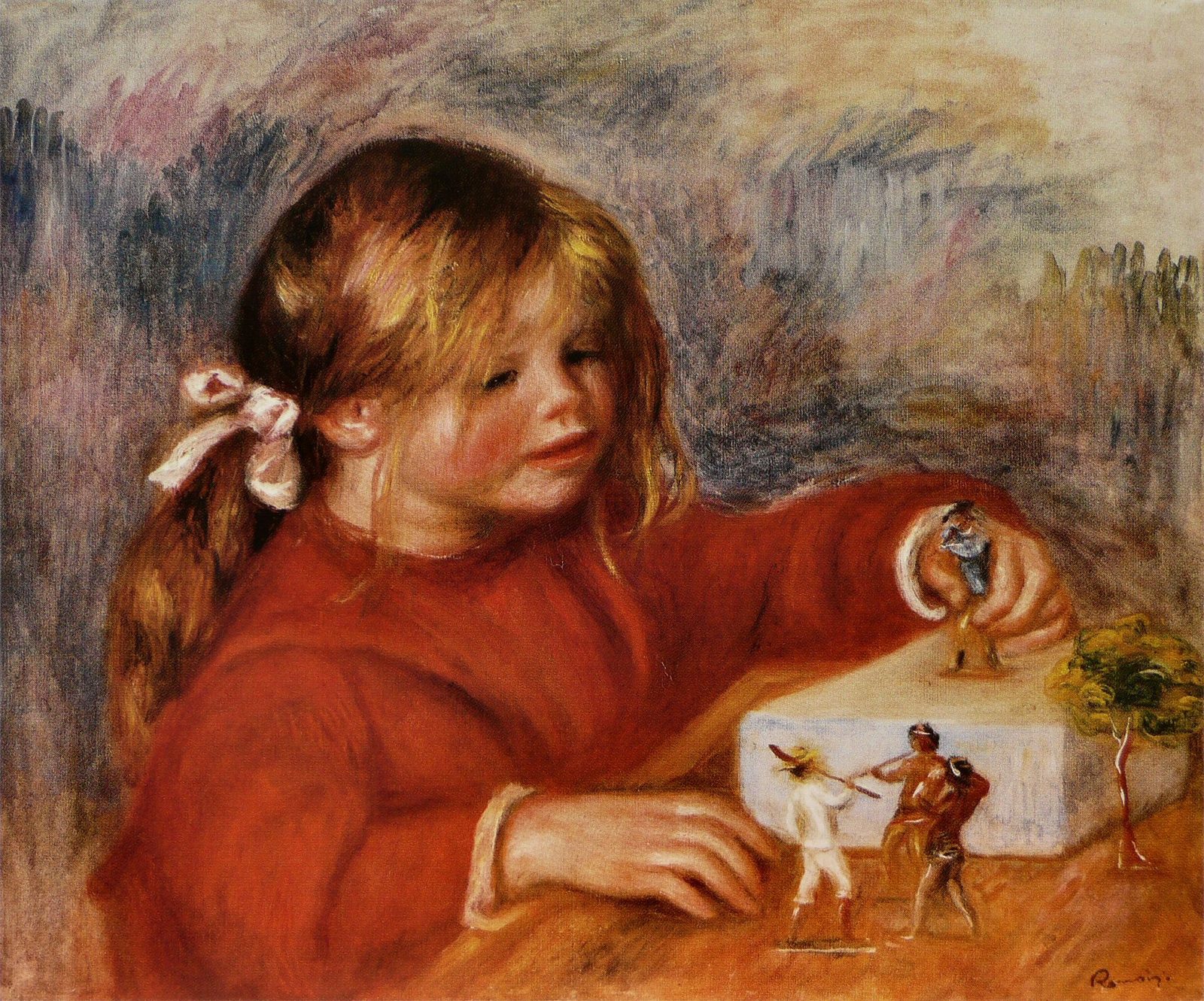 Claude Renoir, che gioca
