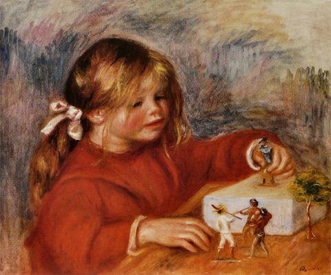 Claude Renoir, jouant